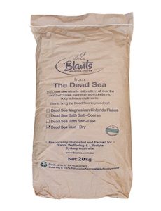 Dead Sea Mud 20kg – Powder – Blants New Zealand
