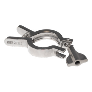 Spring-Loaded Tri-Clover Collar Secure & Flexible Piping Connections