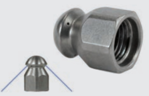 Suttner ST-49 1/4" Drain Cleaning Nozzle - Size 035 Rear