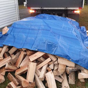 Bulk Firewood: Tarpaulin - Firewood Cover