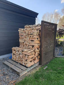 Bulk Firewood Stacked For You: Premium Kiln Dried Gum Firewood - Stacked For You