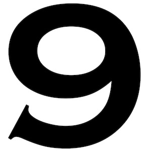 Products: 1 Number - Weathering Steel - House Number - Blazen.Metal