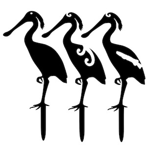 Royal Spoonbill - Weathering Steel Bang'n Birds - Blazen.Metal