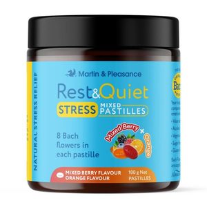 Products: Martin & Pleasance Rest & Quiet Calm Pastilles Orange 50g – BNA