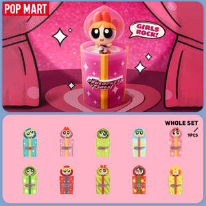 Pop Mart Blind Box Collectibles: POP MART The Powerpuff Girls Party Surprise Blind Box Figures