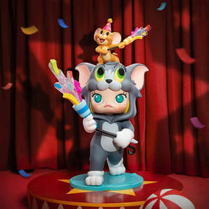 Pop Mart Blind Box Collectibles: POP MART MOLLY × TOM & JERRY Collectible Figurine