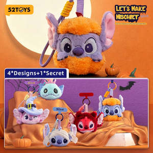 52toys: 52TOYS Stitch Let’s Make Mischief Plush Phone Strap Blind Box