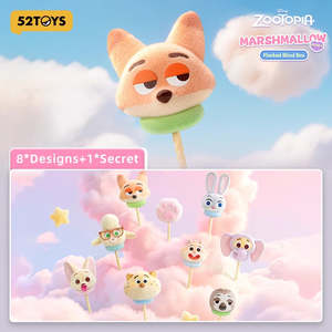 52toys: 52TOYS Zootopia Marshmallow Series Blind Box Figures