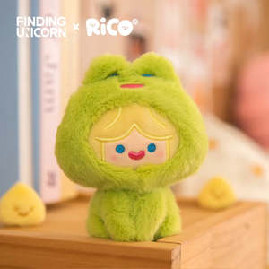 Finding Unicorn: Finding Unicorn CELL RiCO Happy Fluffy Series Plush Blind Box – Collectible Mystery Plush