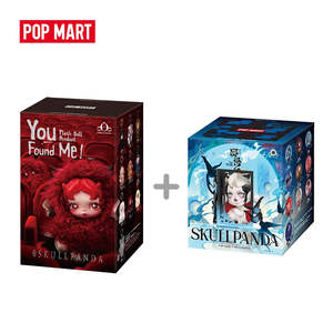 POP MART Skullpanda Combo – You Found Me Plush Pendant + Mirage Blind Box