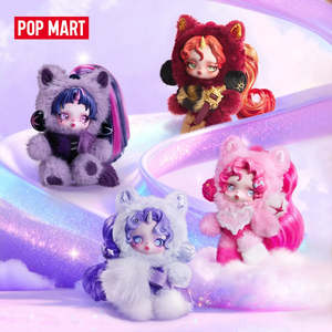 POP MART SKULLPANDA × My Little Pony Plush Doll Pendant Blind Box