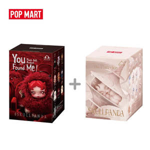 POP MART SKULLPANDA Combo – You Found Me Plush Pendant + Paradox Blind Box