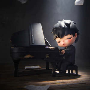POP MART Hirono The Pianist Limited Edition Figure