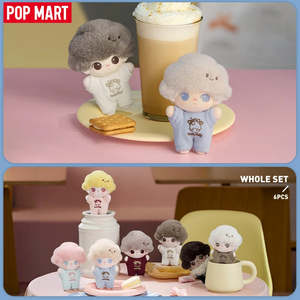 POP MART DIMOO Crush on Coffee Series Soft-faced Plush Keychain Blind Box