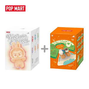 The Monsters: POP MART THE MONSTERS Combo Set 4 Big into Energy Pendant & Playing Games Blind Box