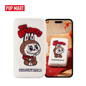 Labubu Outfits: POP MART THE MONSTERS Classic Plush Flip Phone Case for iPhone Pro Max