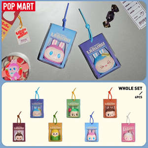 Labubu Outfits: POP MART THE MONSTERS Wacky Mart Series Squishy Charm Blind Box