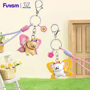 Funism: FUNISM Maltese Puppy Keychain Series
