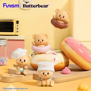 Funism: FUNISM Butterbear Baked with Love Cubby Face Blind Box Figures