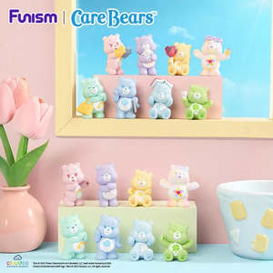 Funism: FUNISM Care Bears Little Things Series Cubby Face Blind Box Figures