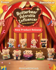 Funism: FUNISM Butterbear Adorable Influencer Series Blind Box Figures