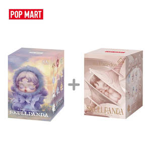 Blind Box Combo Sets Pop Mart Kawaii Collectible Bundles: POP MART Skullpanda Combo – L’impressionnisme Plush Pendant + Paradox Blind Box