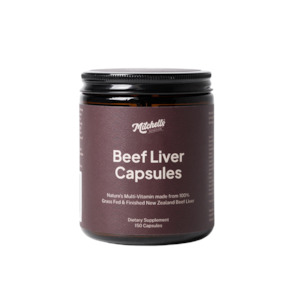 Mitchells Nurtrition: Mitchell's Beef Liver Capsules