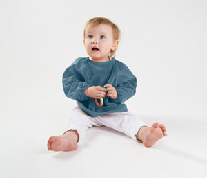 Products: Small sleeved bib Blissful Bubs