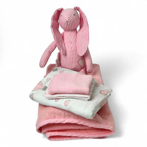 Baby: Soft Whispers Bunny Gift Box-Pink