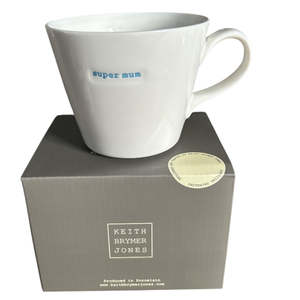 Congratulations: Super Mum Mug with Giftbox
