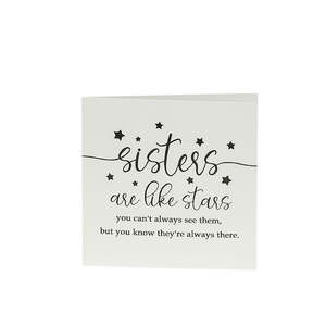 Greeting Card SISTERS