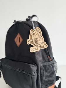 Bag Tag: Wooden Bag Tag