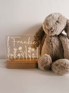 Night Lights: Engraved Night Light