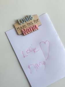 Mothers Day 24: 3D Made For fridge Magnet