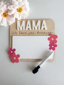 Mothers Day 24: Flower whiteboard