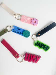 Keepsake Designs: Leather Strap Keyring