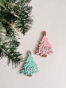 Educator Gifts: Boho Christmas Tree Ornament