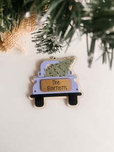 Last Minute Orders: Truck Ornament
