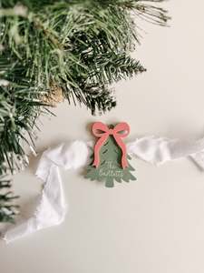 Last Minute Orders: Bow Christmas Tree Ornament