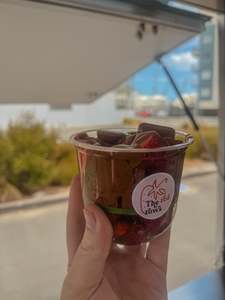 The Red Rows Chocolate cup