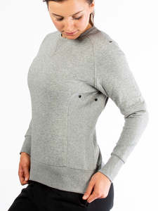 Womens: Ladies Essential Sweat Top - Marle