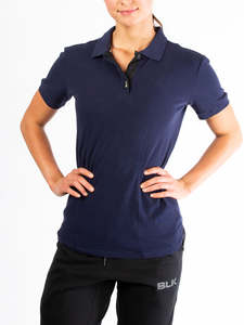 Womens: Ladies Essential Polo - Navy