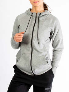 Ladies Essential Zip Up Hoodie - Marle