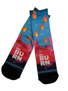 Burn City Crew Sock