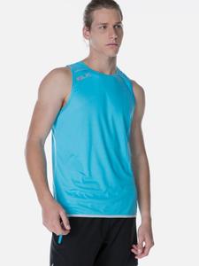 Performance Mens Singlet Cyan