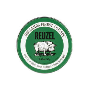 Mens Hair Styling And Pomade Hair Wax: Reuzel Green Pomade