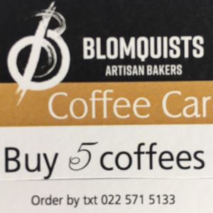 coffee - Pre paid card