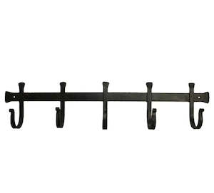 Hooks: 5 Hook Metal Bar (Chunky)