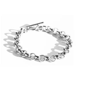 Jewellery: Belcher Bracelet - Silver Standard