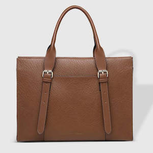 Harper Laptop Bag - Cocoa